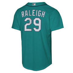 Cal Raleigh Seattle Mariners Nike Youth Alternate Replica Jersey - MLB Jerseys