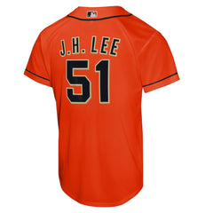 Jung Hoo Lee San Francisco Giants Nike Youth Alternate Replica Jersey - MLB Jerseys