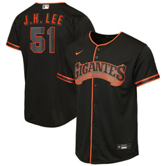 Jung Hoo Lee San Francisco Giants Nike Youth Alternate 2 Replica Jersey - MLB Jerseys