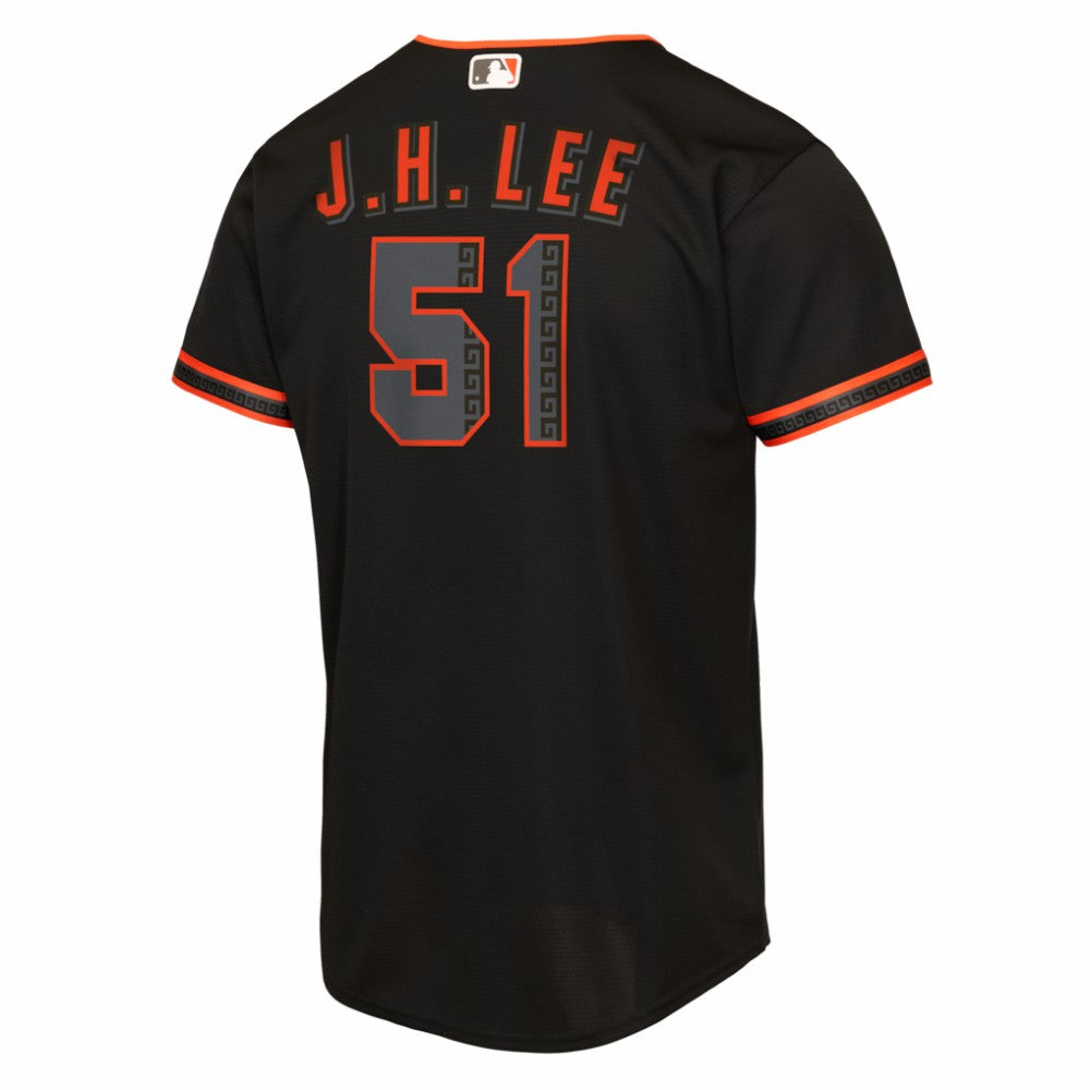 Jung Hoo Lee San Francisco Giants Nike Youth Alternate 2 Replica Jersey - MLB Jerseys