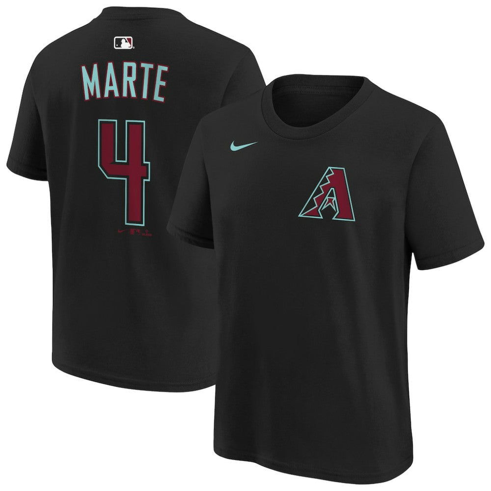 Ketel Marte Arizona Diamondbacks Nike Youth Name & Number T-Shirt - MLB T-shirts