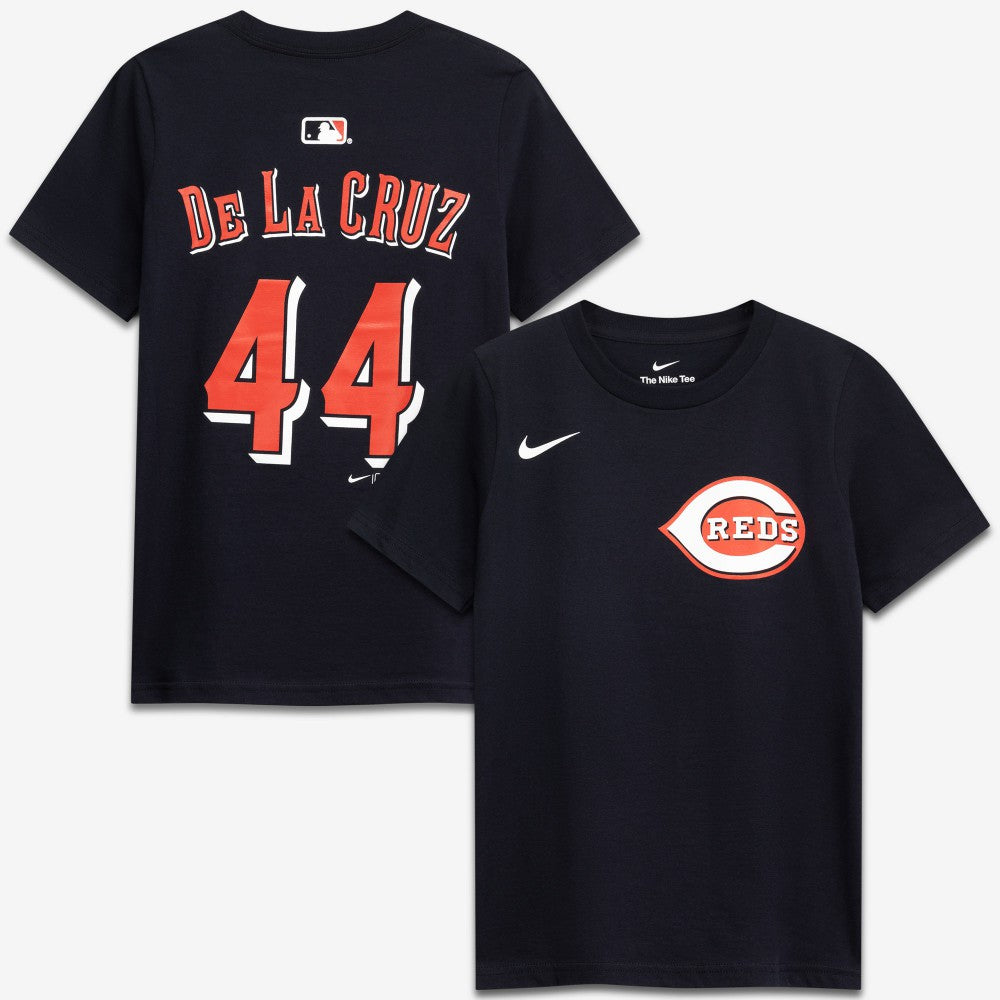 Elly De La Cruz Cincinnati Reds Nike Youth Name & Number T-Shirt - MLB T-shirts