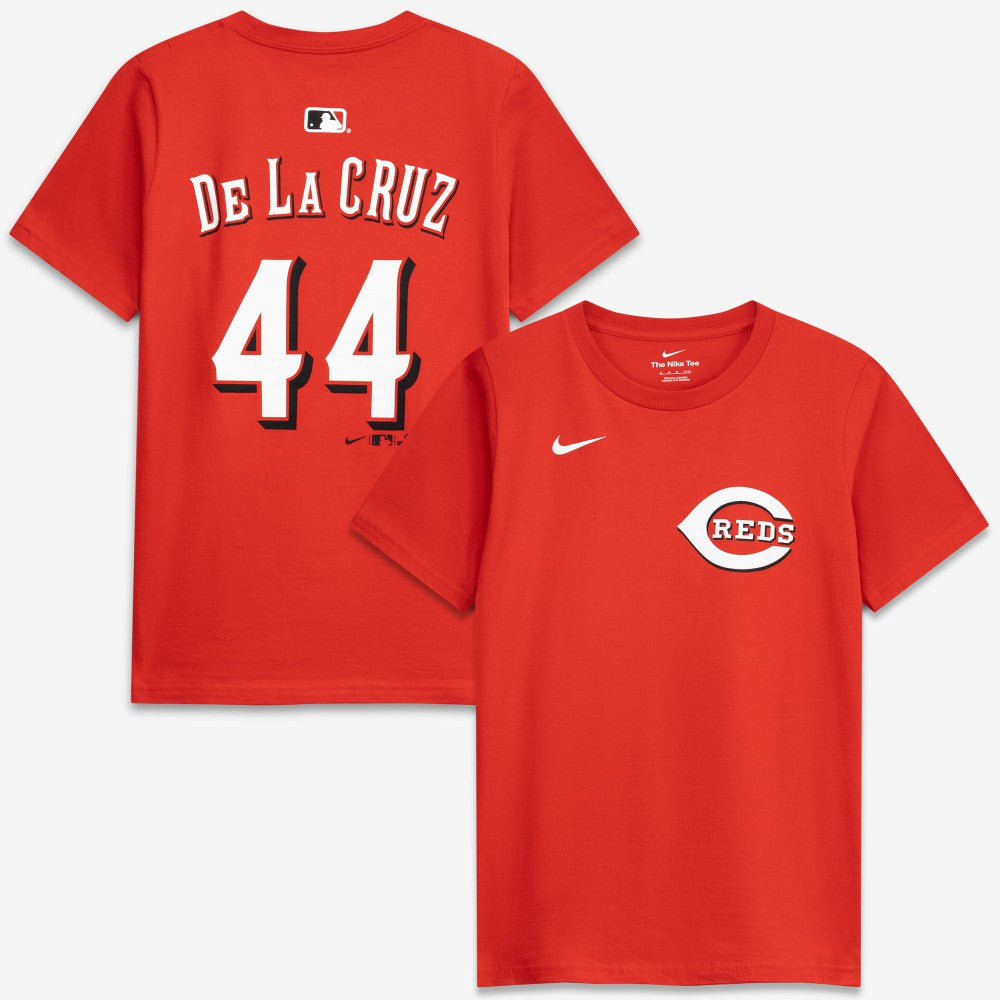 Elly De La Cruz Cincinnati Reds Nike Youth Name & Number T-Shirt - MLB T-shirts