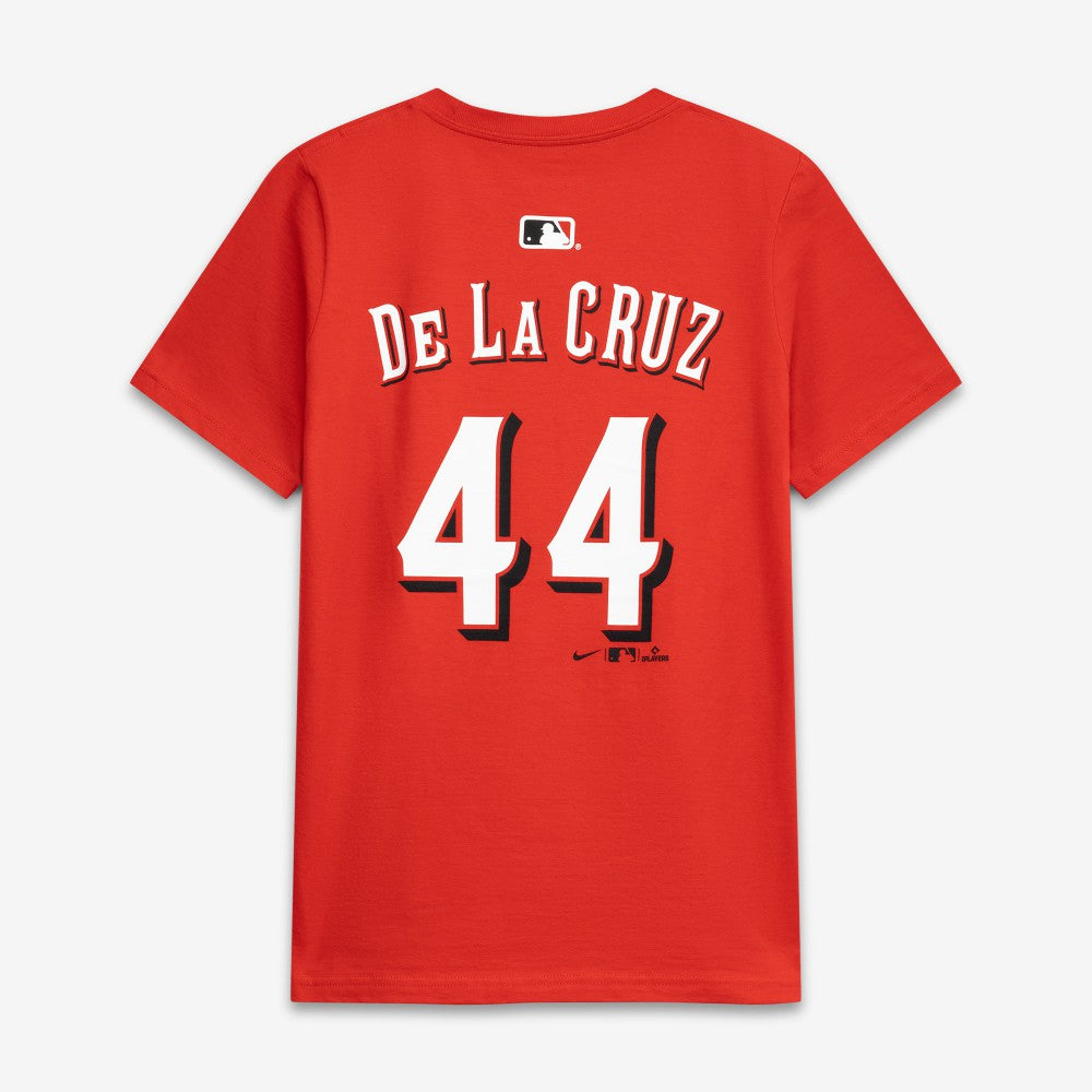 Elly De La Cruz Cincinnati Reds Nike Youth Name & Number T-Shirt - MLB T-shirts