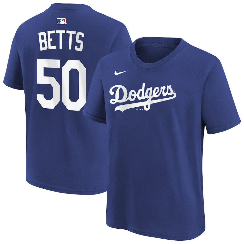 Mookie Betts Los Angeles Dodgers Nike Youth Name & Number T-Shirt - MLB T-shirts
