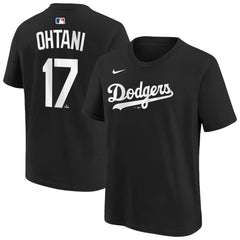 Shohei Ohtani Los Angeles Dodgers Nike Youth Name & Number T-Shirt - MLB T-shirts