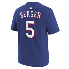 Corey Seager Texas Rangers Nike Youth Name & Number T-Shirt - MLB T-shirts