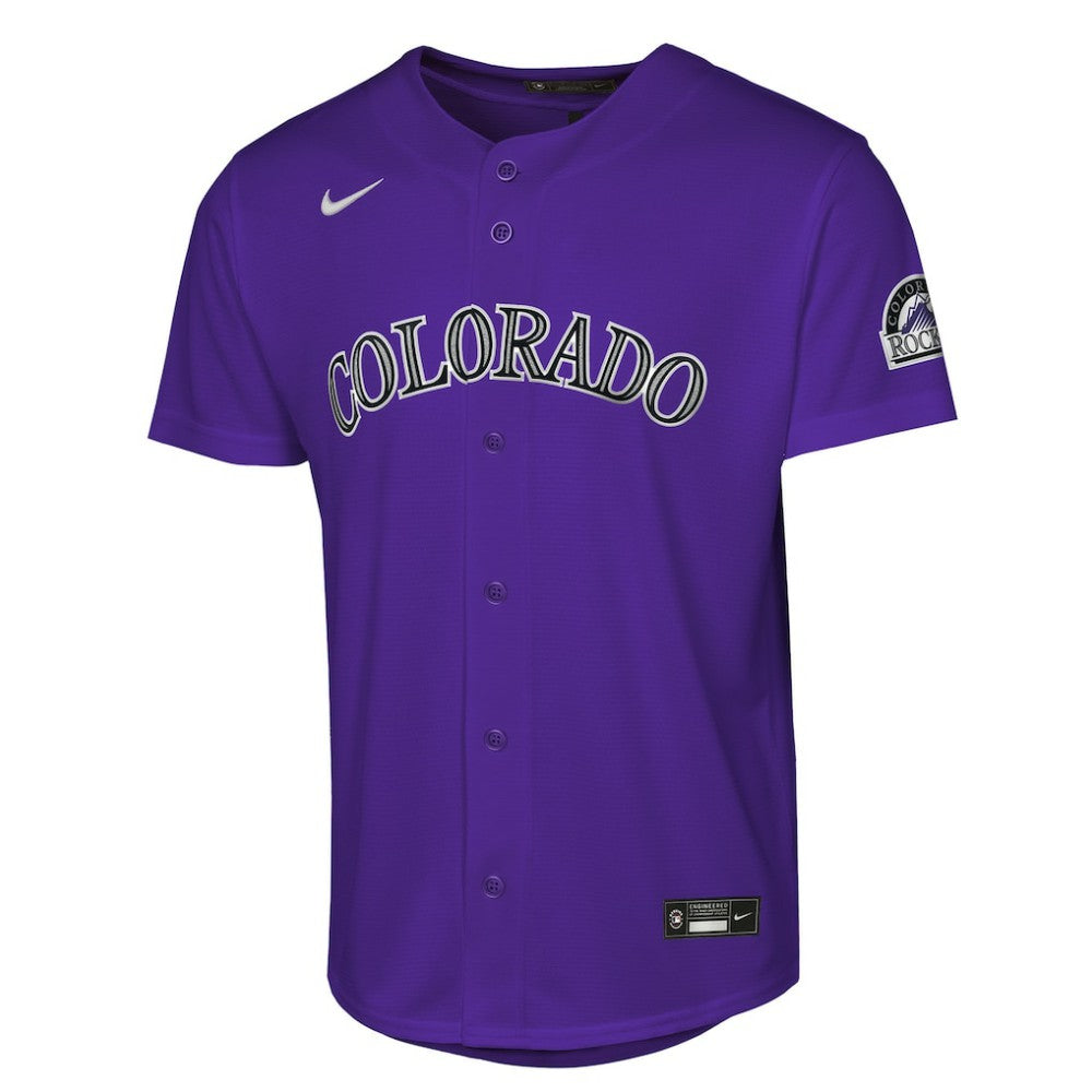 Colorado Rockies Nike Youth Alternate 2 Stadium Jersey - MLB Jerseys