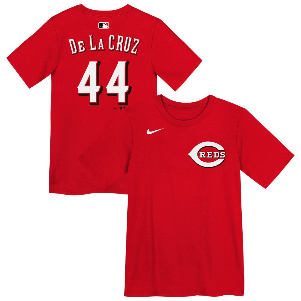 Elly De La Cruz Cincinnati Reds Preschool Name & Number T-Shirt - MLB T-shirts
