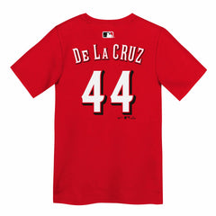 Elly De La Cruz Cincinnati Reds Preschool Name & Number T-Shirt - MLB T-shirts