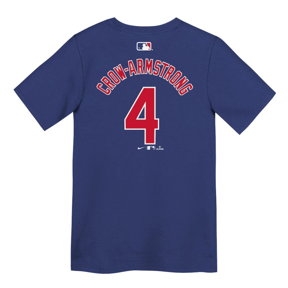 Pete Crow-Armstrong Chicago Cubs Nike Preschool Name & Number T-Shirt - MLB T-shirts