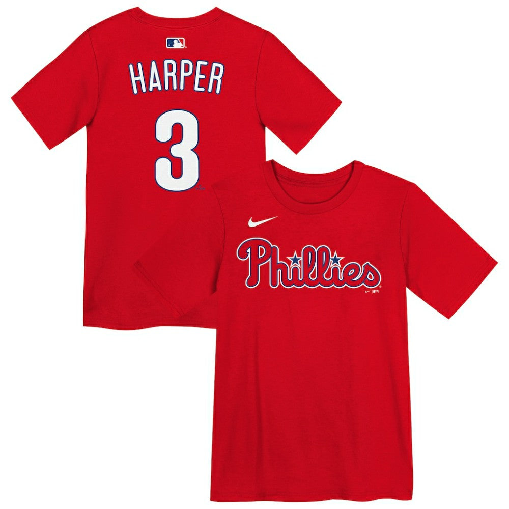 Bryce Harper Philadelphia Phillies Nike Preschool Name & Number T-Shirt - MLB T-shirts