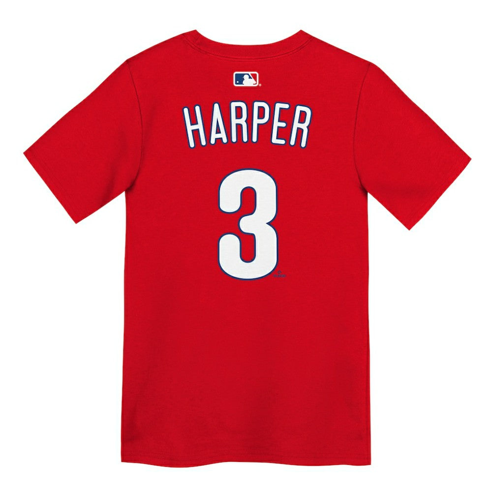 Bryce Harper Philadelphia Phillies Nike Preschool Name & Number T-Shirt - MLB T-shirts