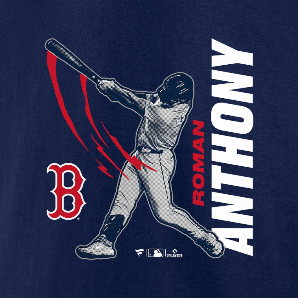 Roman Anthony Boston Red Sox Graphic Player T-Shirt - MLB T-shirts