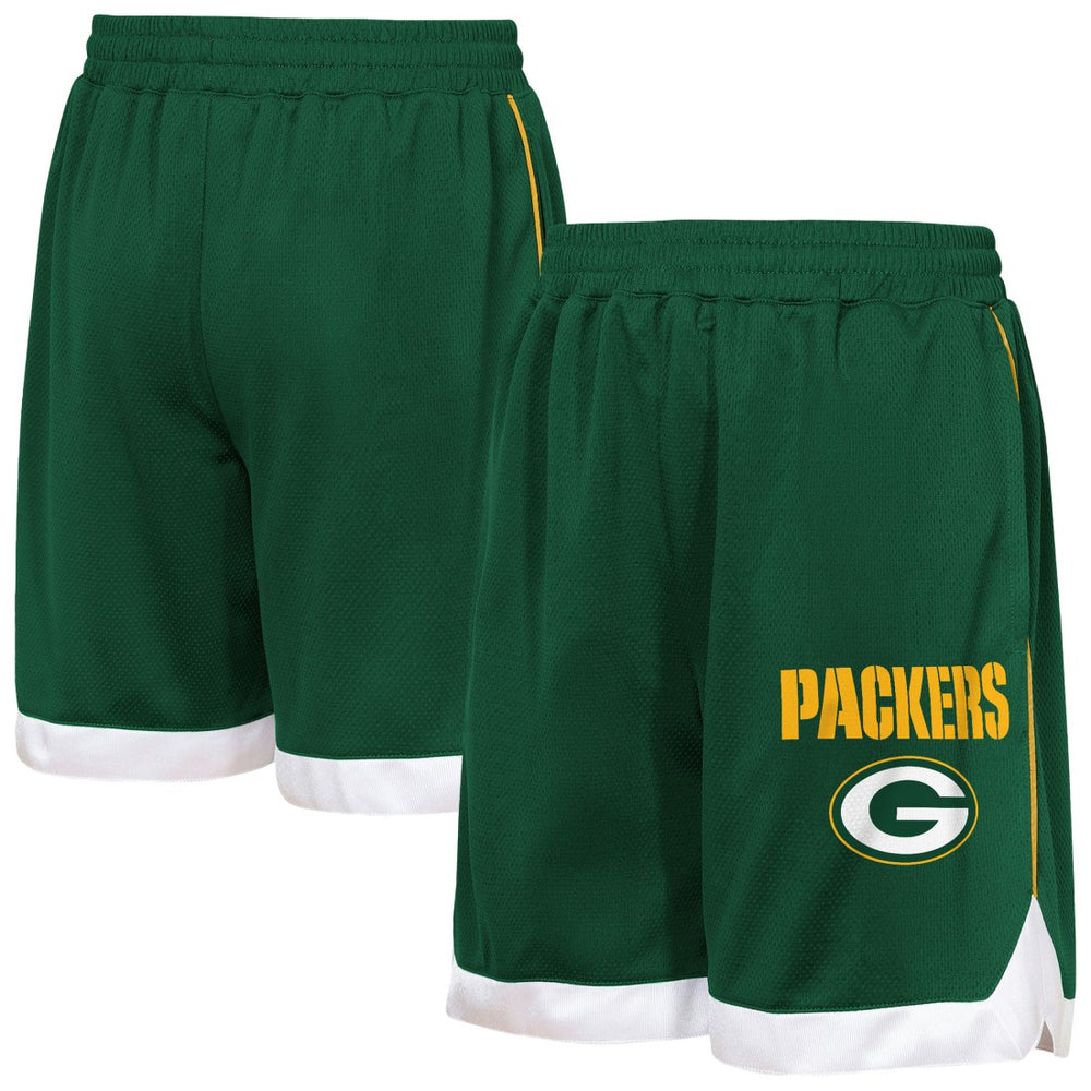 Green Bay Packers Outerstuff Youth All Star Mesh Shorts | NFL Online