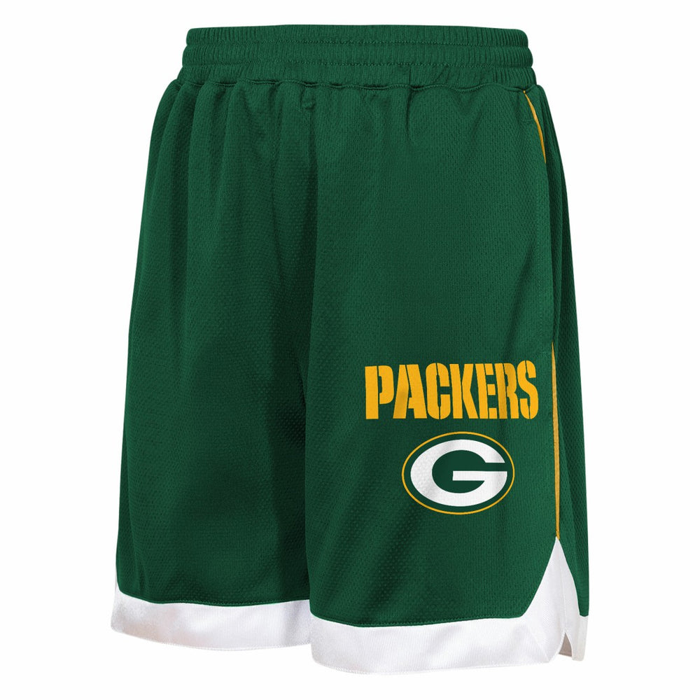 Green Bay Packers Outerstuff Youth All Star Mesh Shorts | NFL Online