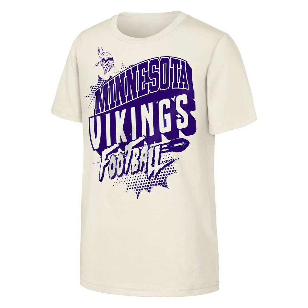 Minnesota Vikings Outerstuff Youth Action Comic T-Shirt | NFL Sale