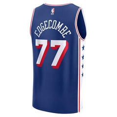 Royal V. J. Edgecombe Philadelphia 76ers Youth 2025 NBA Draft First Round Pick Fast Break Replica Jersey | NBA