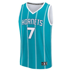 Teal Kon Knueppel Charlotte Hornets 2025 NBA Draft First Round Pick Fast Break Replica Jersey | NBA