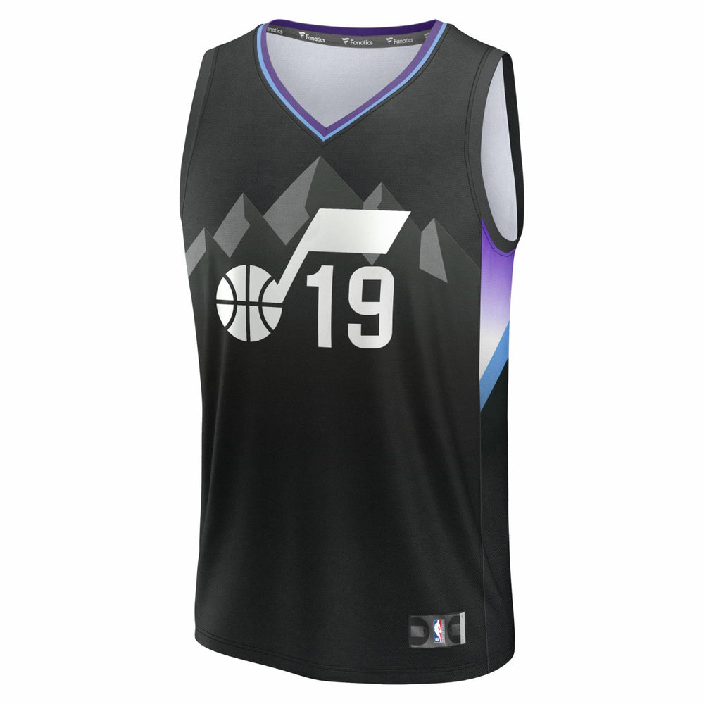 Black Ace Bailey Utah Jazz Youth 2025 NBA Draft First Round Pick Fast Break Replica Jersey | NBA