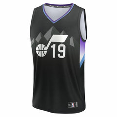 Black Ace Bailey Utah Jazz Youth 2025 NBA Draft First Round Pick Fast Break Replica Jersey | NBA