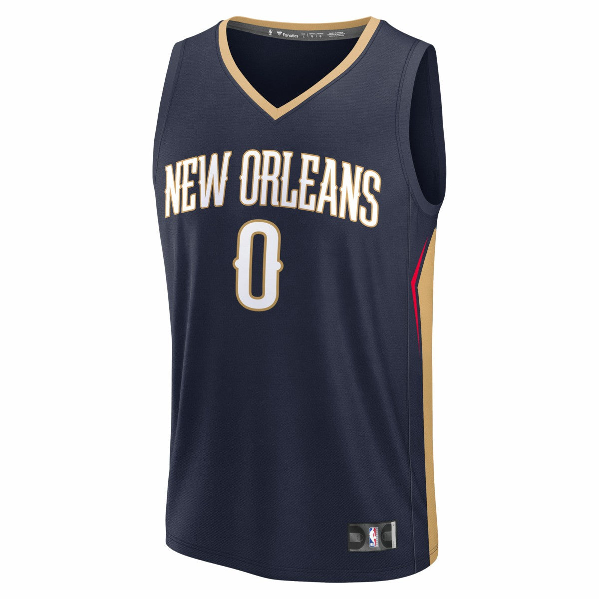 Navy Jeremiah Fears New Orleans Pelicans 2025 NBA Draft First Round Pick Fast Break Replica Jersey | NBA