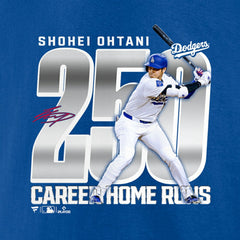 Shohei Ohtani Los Angeles Dodgers 250 Home Runs T-Shirt - MLB T-shirts