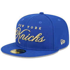 Blue New York Knicks 2026 NBA All-Star Game Script 59FIFTY Fitted Hat | NBA