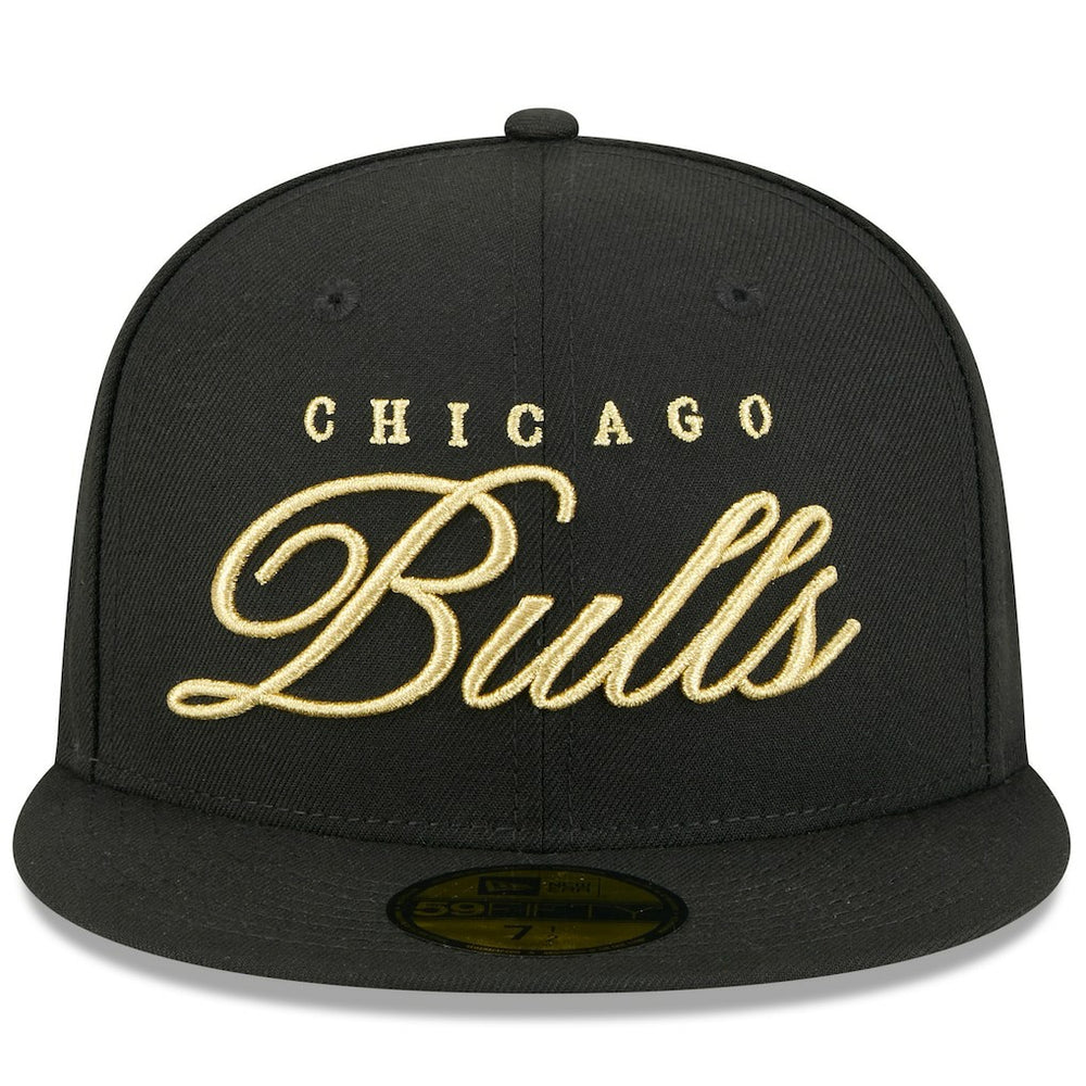 Black Chicago Bulls 2026 NBA All-Star Game Script 59FIFTY Fitted Hat | NBA