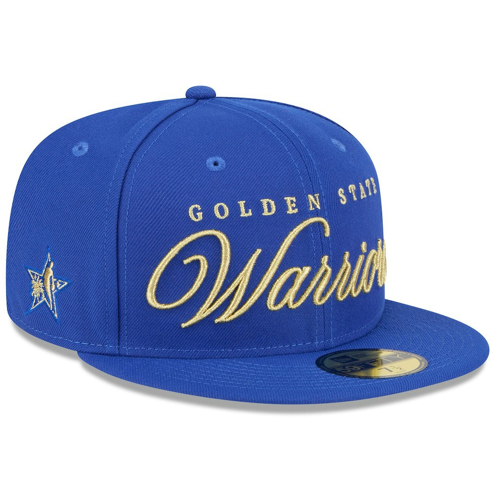 Royal Golden State Warriors 2026 NBA All-Star Game Script 59FIFTY Fitted Hat sale | NBA