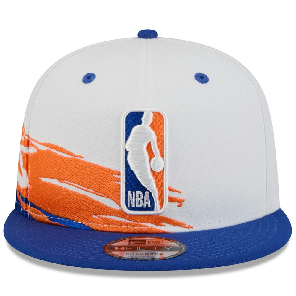 White/Blue New York Knicks 2026 NBA All-Star Game Brushstroke 9FIFTY Snapback Hat | NBA