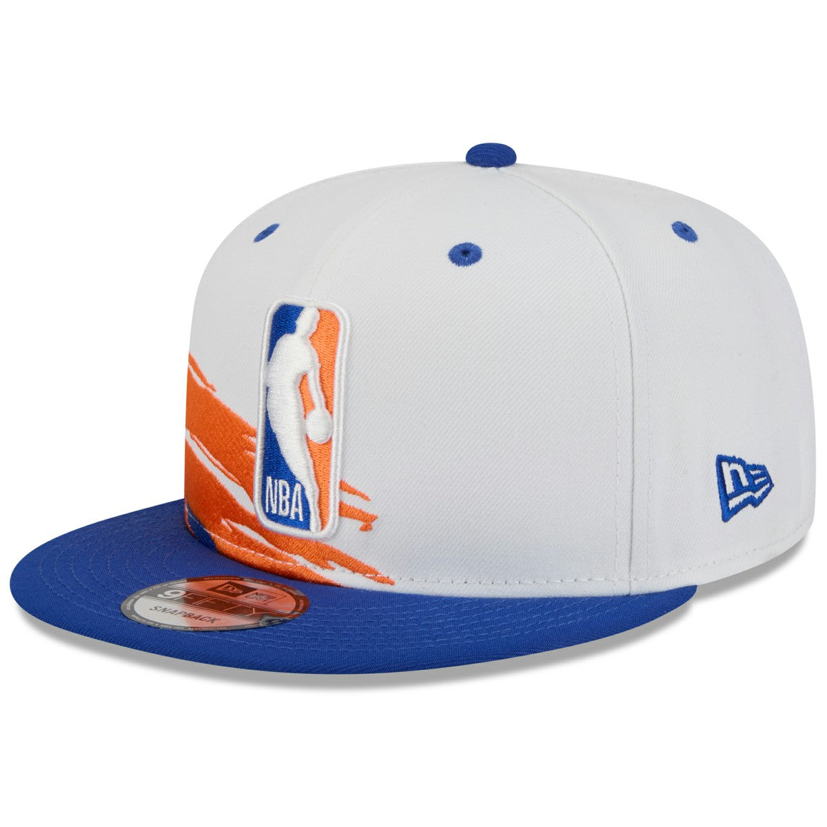 White/Blue New York Knicks 2026 NBA All-Star Game Brushstroke 9FIFTY Snapback Hat | NBA