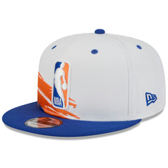 White/Blue New York Knicks 2026 NBA All-Star Game Brushstroke 9FIFTY Snapback Hat | NBA