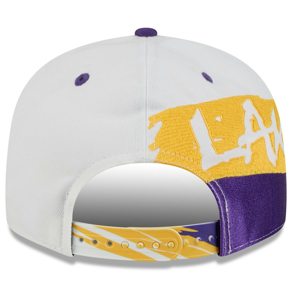 White/Purple Los Angeles Lakers 2026 NBA All-Star Game Brushstroke 9FIFTY Snapback Hat | NBA