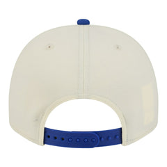 Cream/Royal Golden State Warriors Stretched 2-Tone A-Frame 9FIFTY Adjustable Hat sale | NBA