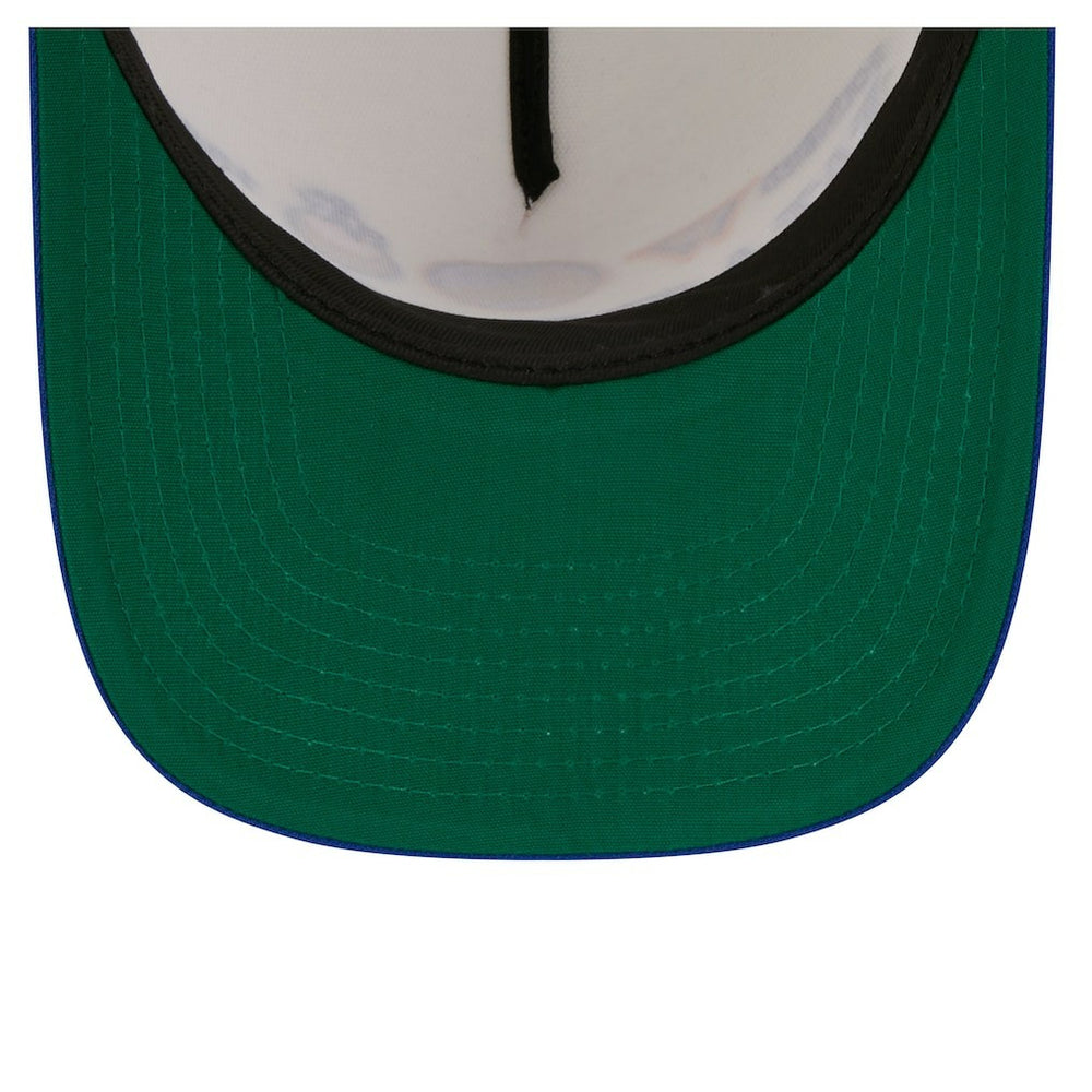 Cream/Royal Golden State Warriors Stretched 2-Tone A-Frame 9FIFTY Adjustable Hat sale | NBA