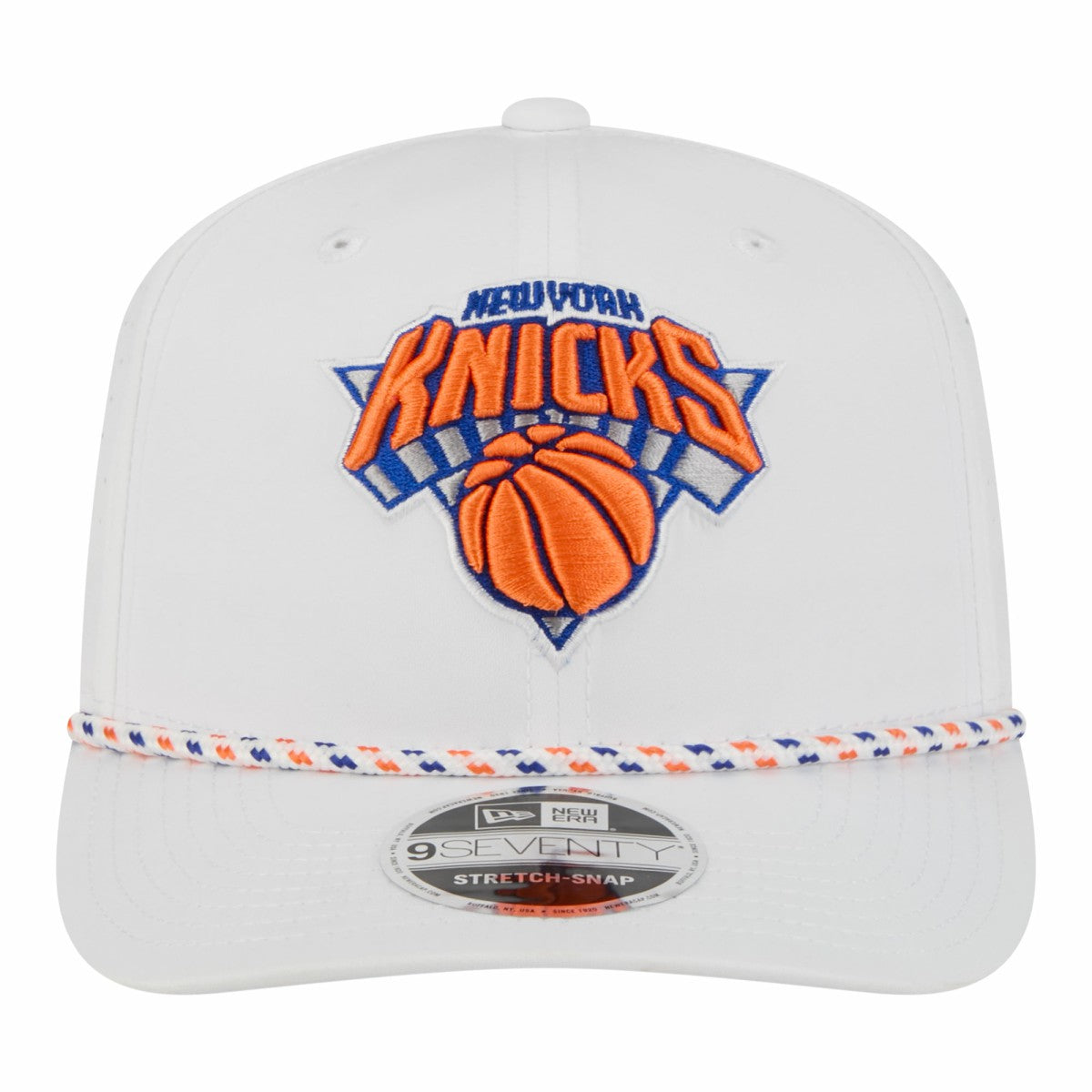 White New York Knicks 2026 NBA All-Star Game Rope Vented 9SEVENTY Adjustable Hat | NBA