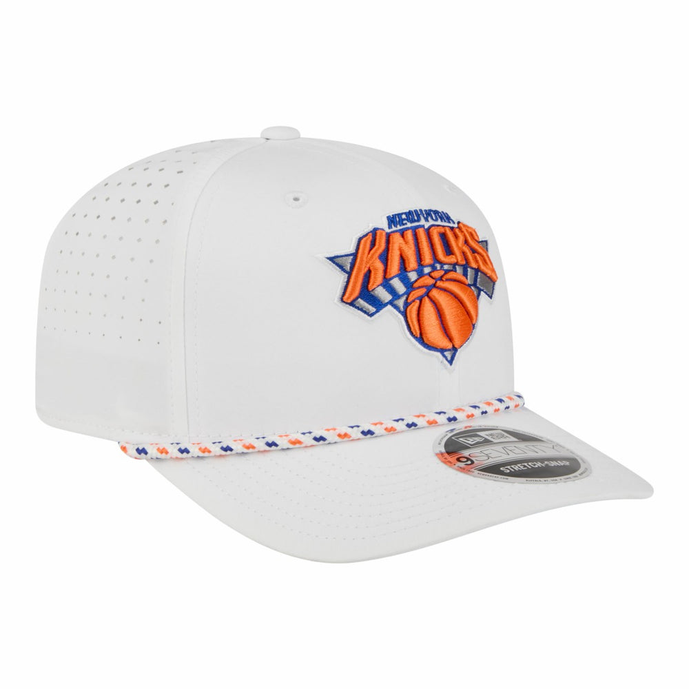 White New York Knicks 2026 NBA All-Star Game Rope Vented 9SEVENTY Adjustable Hat | NBA