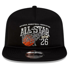 Black 2026 NBA All-Star Game x Alpha Industries 9FIFTY Snapback Trucker Hat | NBA