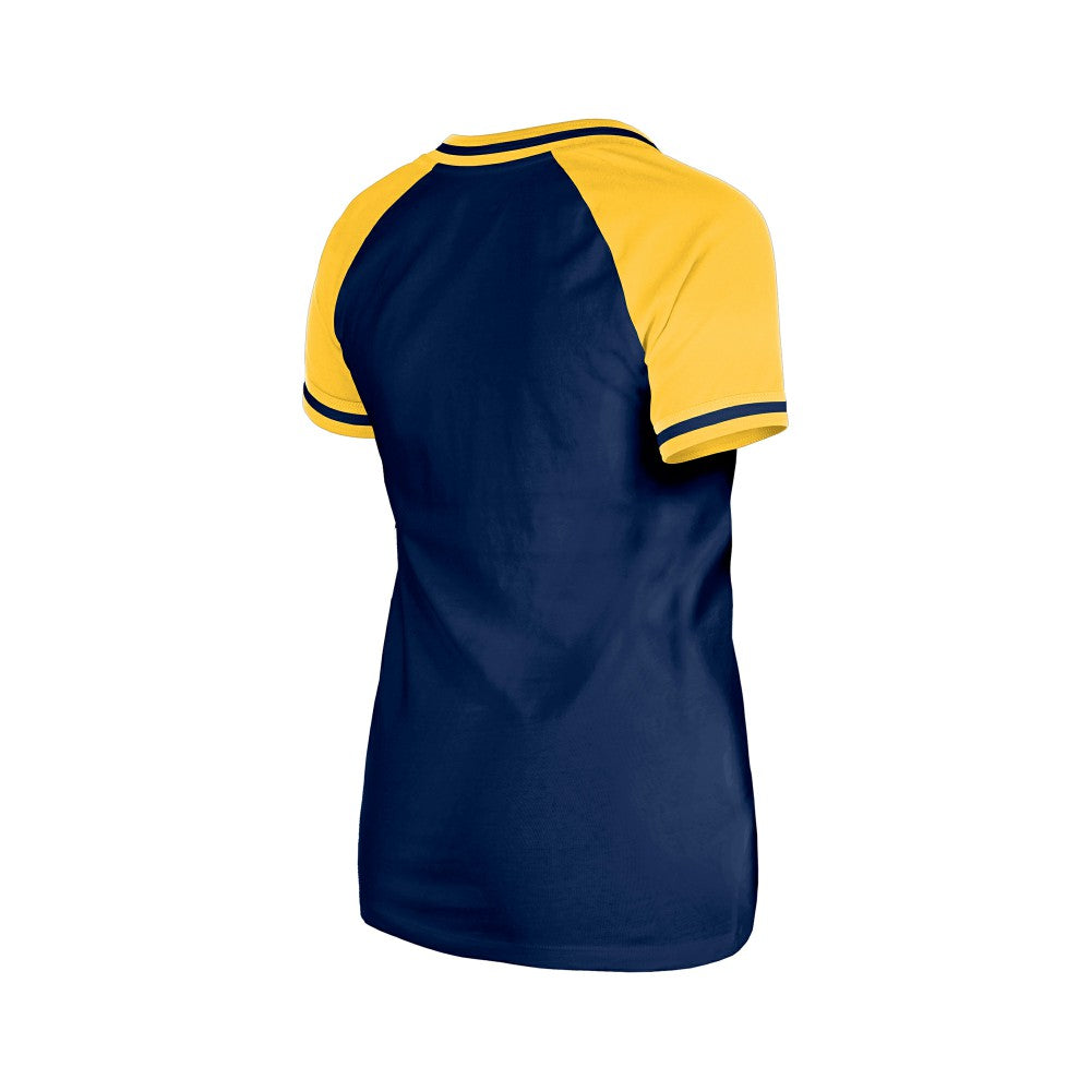 Milwaukee Brewers New Era Women's Gameday V-Neck T-Shirt - MLB T-shirts