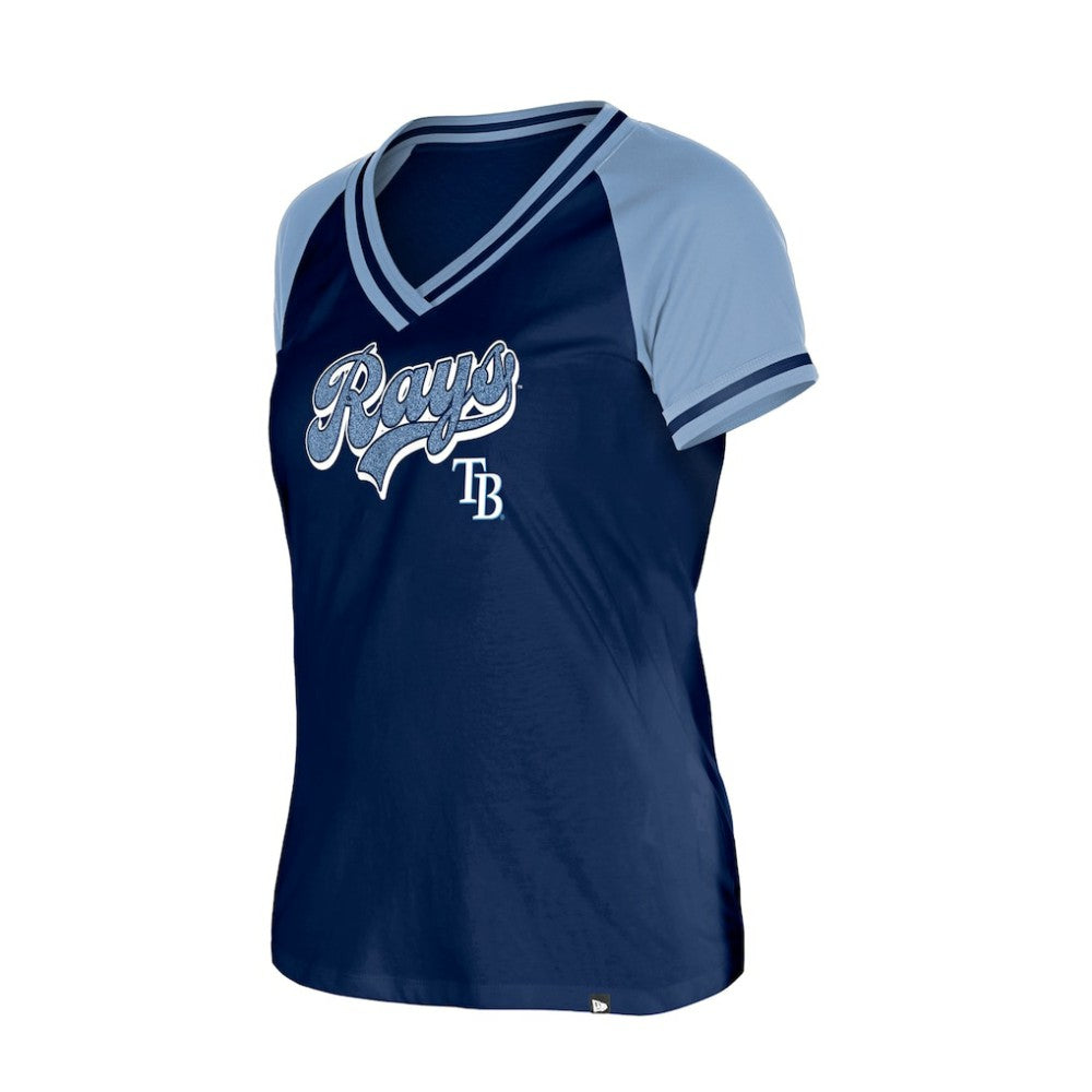 Tampa Bay Rays New Era Women's Gameday V-Neck T-Shirt - MLB T-shirts