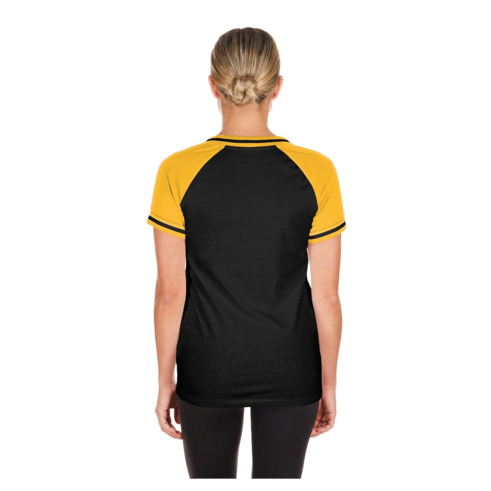 Pittsburgh Pirates New Era Women's Gameday V-Neck T-Shirt - MLB T-shirts