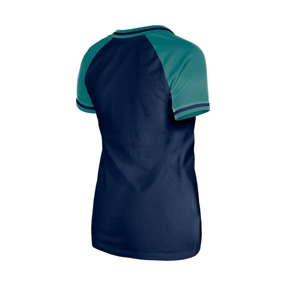Seattle Mariners New Era Women's Gameday V-Neck T-Shirt - MLB T-shirts