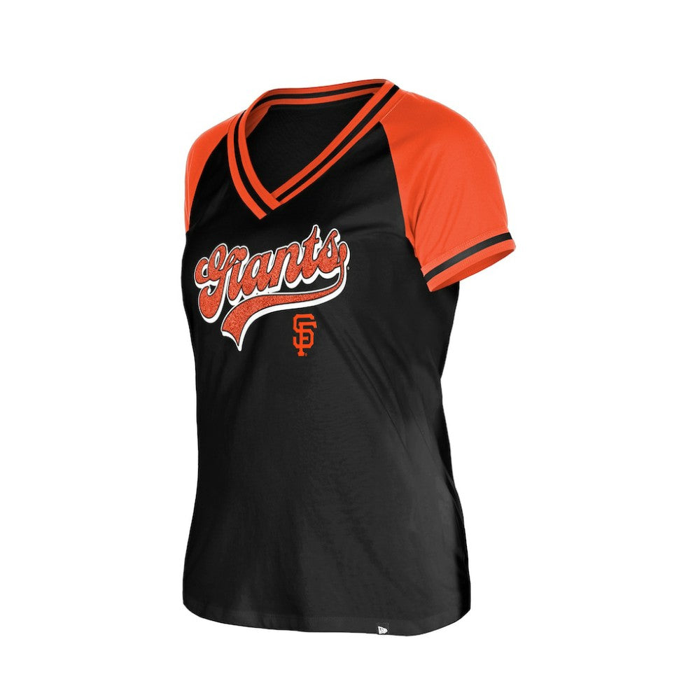 San Francisco Giants New Era Women's Gameday V-Neck T-Shirt - MLB T-shirts