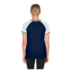 Chicago Cubs New Era Women's Gameday V-Neck T-Shirt - MLB T-shirts