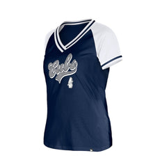 Chicago Cubs New Era Women's Gameday V-Neck T-Shirt - MLB T-shirts