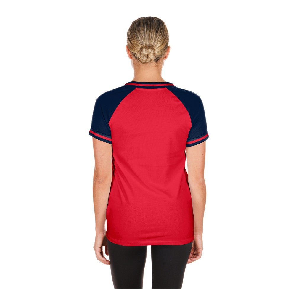 Los Angeles Angels New Era Women's Gameday V-Neck T-Shirt - MLB T-shirts