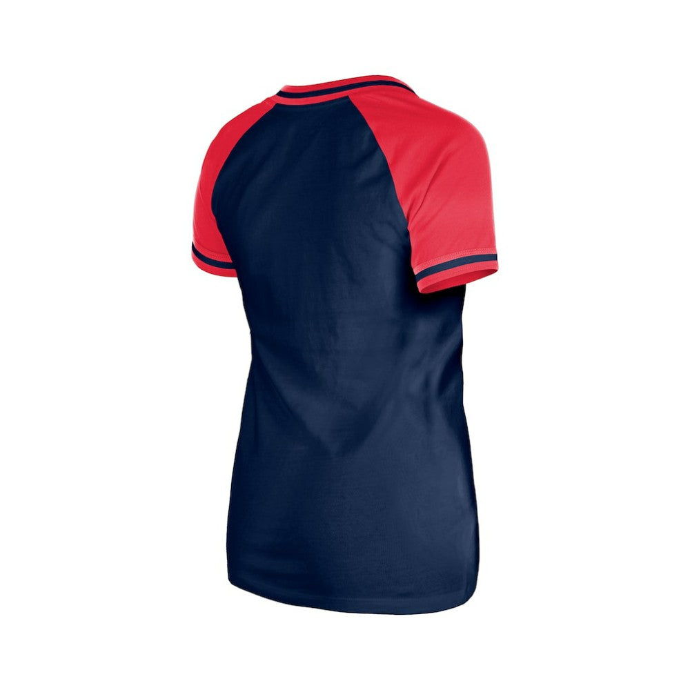 Atlanta Braves New Era Women's Gameday V-Neck T-Shirt - MLB T-shirts