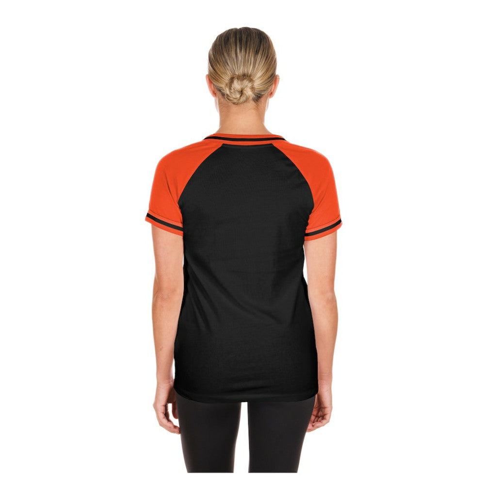 Baltimore Orioles New Era Women's Gameday V-Neck T-Shirt - MLB T-shirts