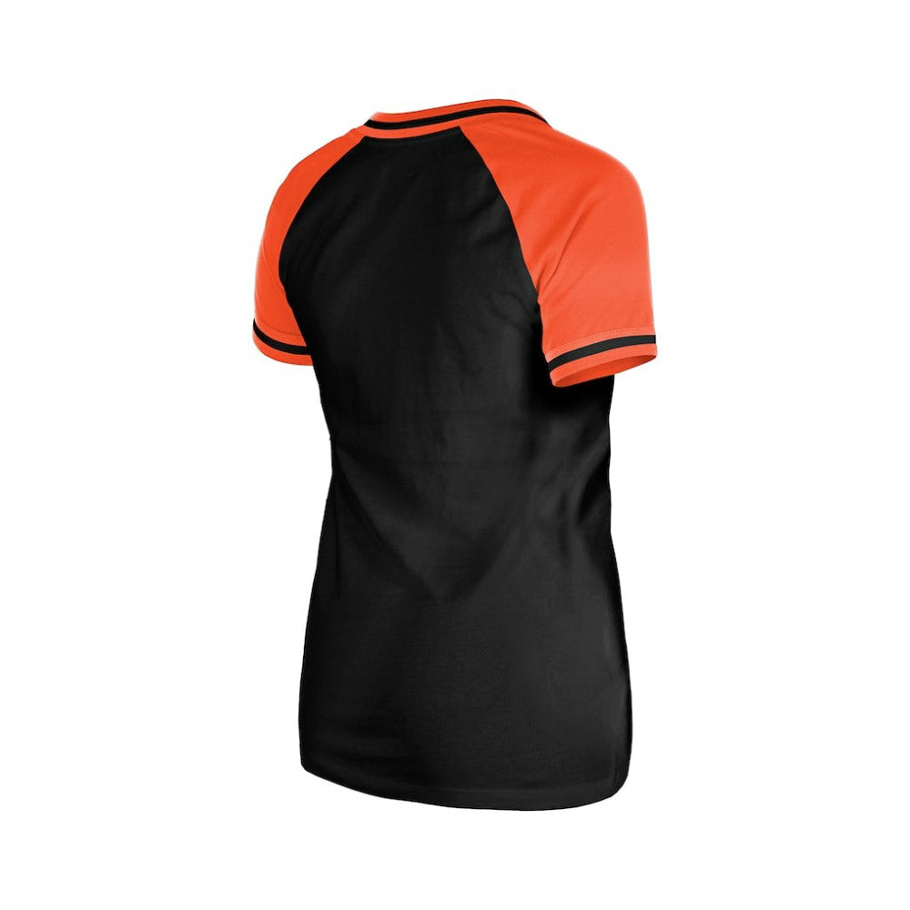 Baltimore Orioles New Era Women's Gameday V-Neck T-Shirt - MLB T-shirts